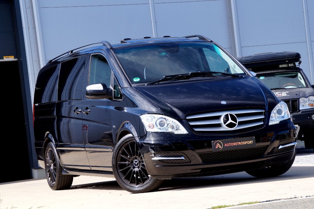 Mercedes-Benz Viano 3.0 CDI V6 Edition 125 _Garantie, Auto's, Automaat, Zwart, 2500 kg, Bedrijf