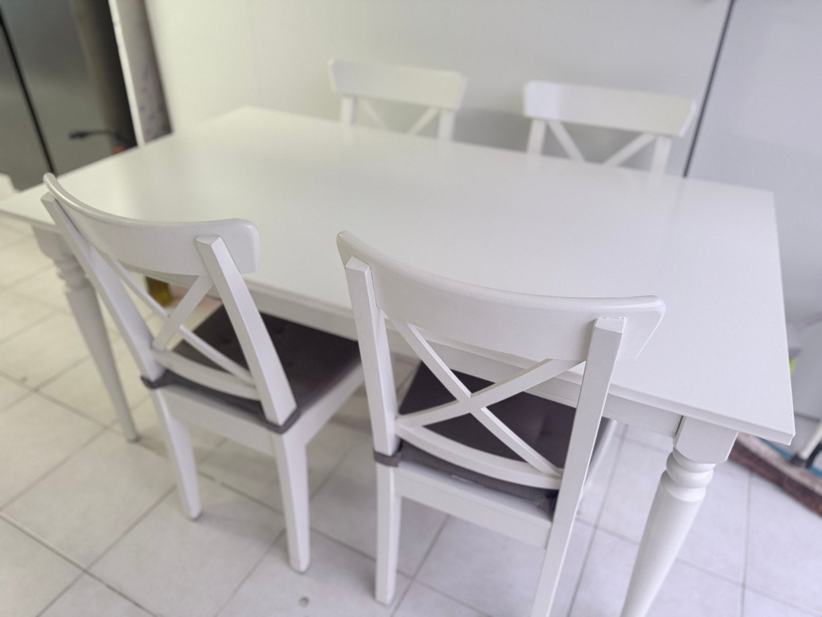Ikea Rosentorp, 150 à 200 cm, Cinq personnes ou plus, Enlèvement, Utilisé