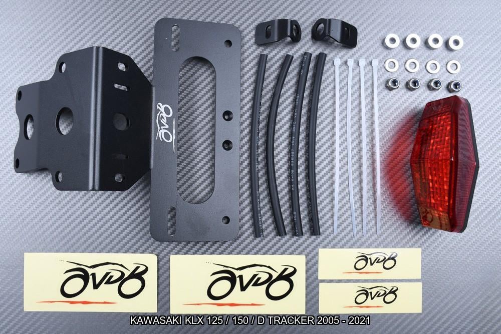 Support de plaque KAWASAKI KLX 125 150 / DTRACKER 2005 2021, Motos, Accessoires | Autre, Neuf, Enlèvement ou Envoi