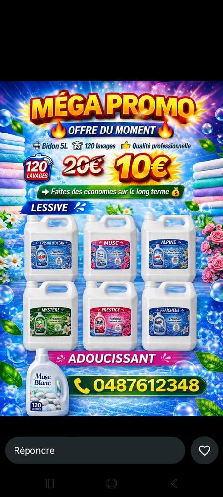 Lessive, Enlèvement, Produit de nettoyage