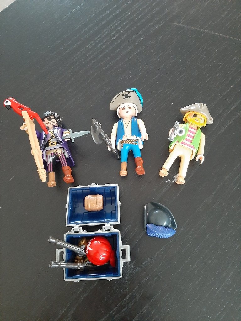 Playmobil pirates 3 lots, Pirates, Comme neuf, Enlèvement, Figurines