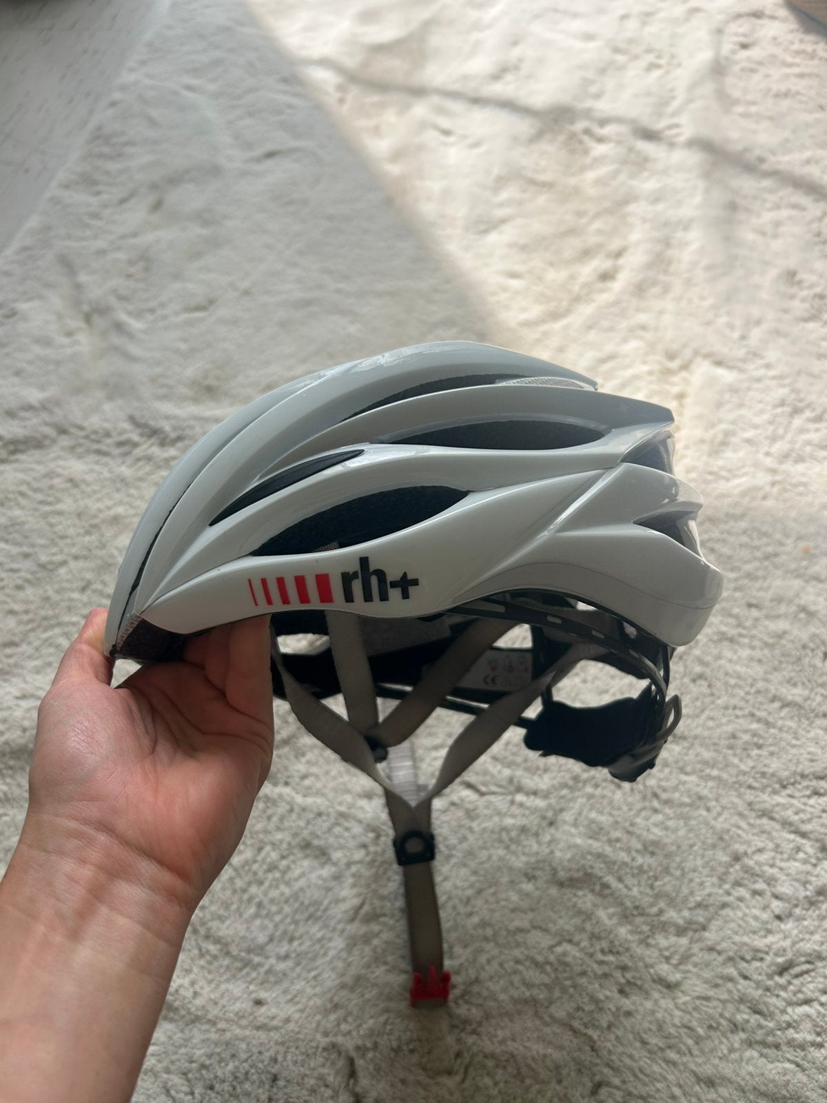Fietshelm dames rh+ size 54-58cm, Fietsen en Brommers, Fietsaccessoires | Fietshelmen, Ophalen of Verzenden, Gebruikt