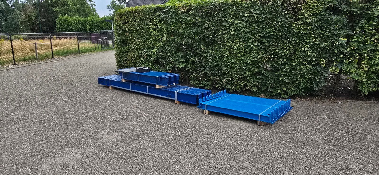 4,5 meter OHRA draagarmstellingen , magazijnstelling, Ophalen