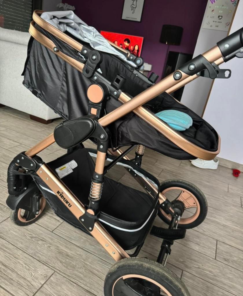 Koets kiduku 3 in 1, Ophalen, Zo goed als nieuw