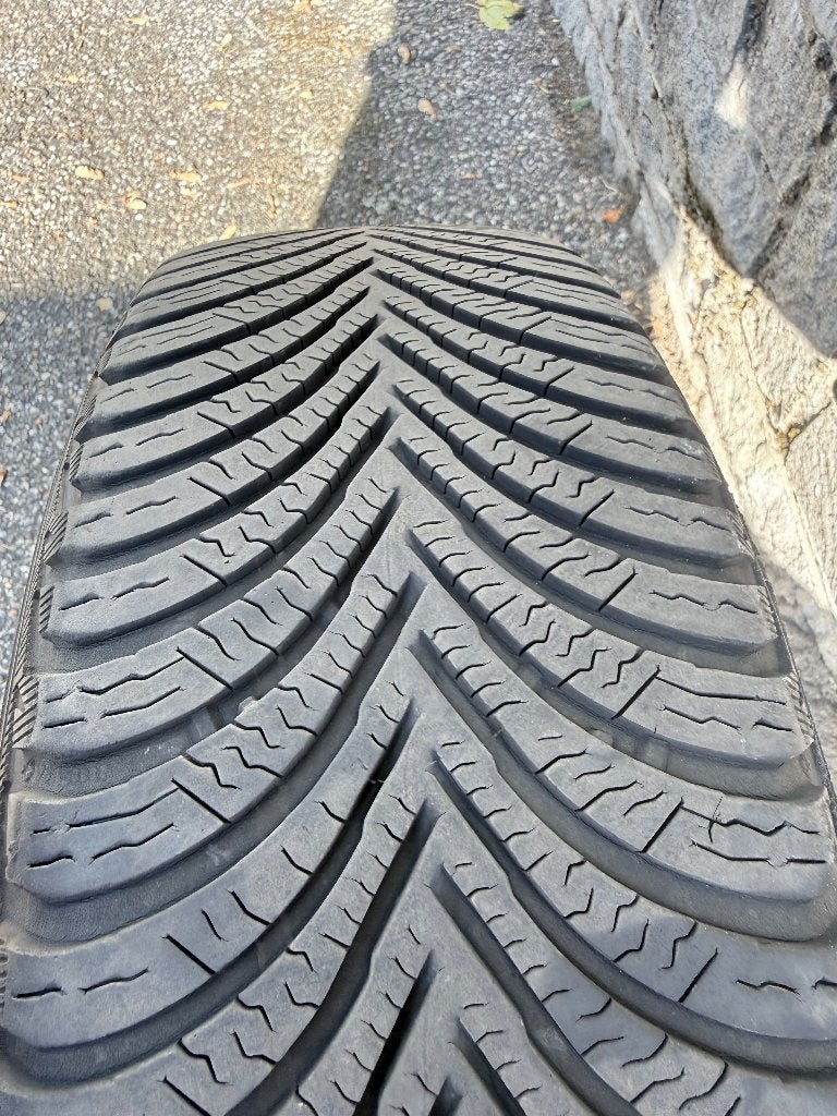 Michelin Alpin 5 winterbanden 185/65 R15 Dezent velgen, Gebruikt, 15 inch, Band(en), Personenwagen