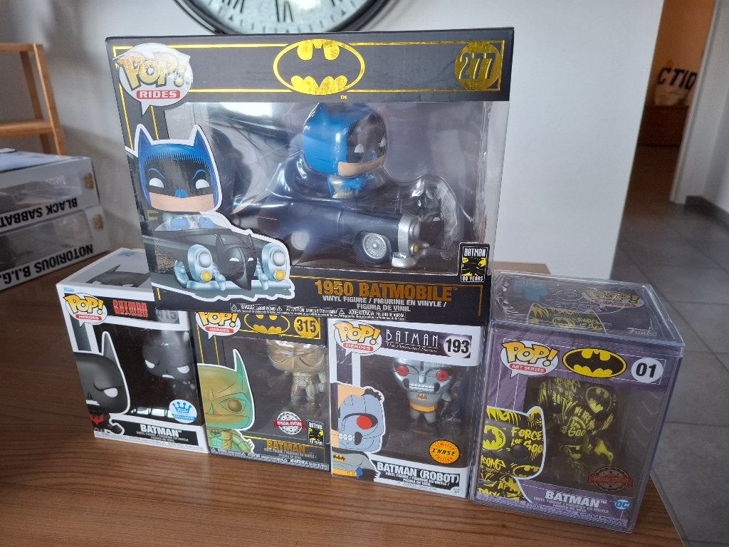5 Funko Pops Batman, Collections, Enlèvement ou Envoi, Neuf