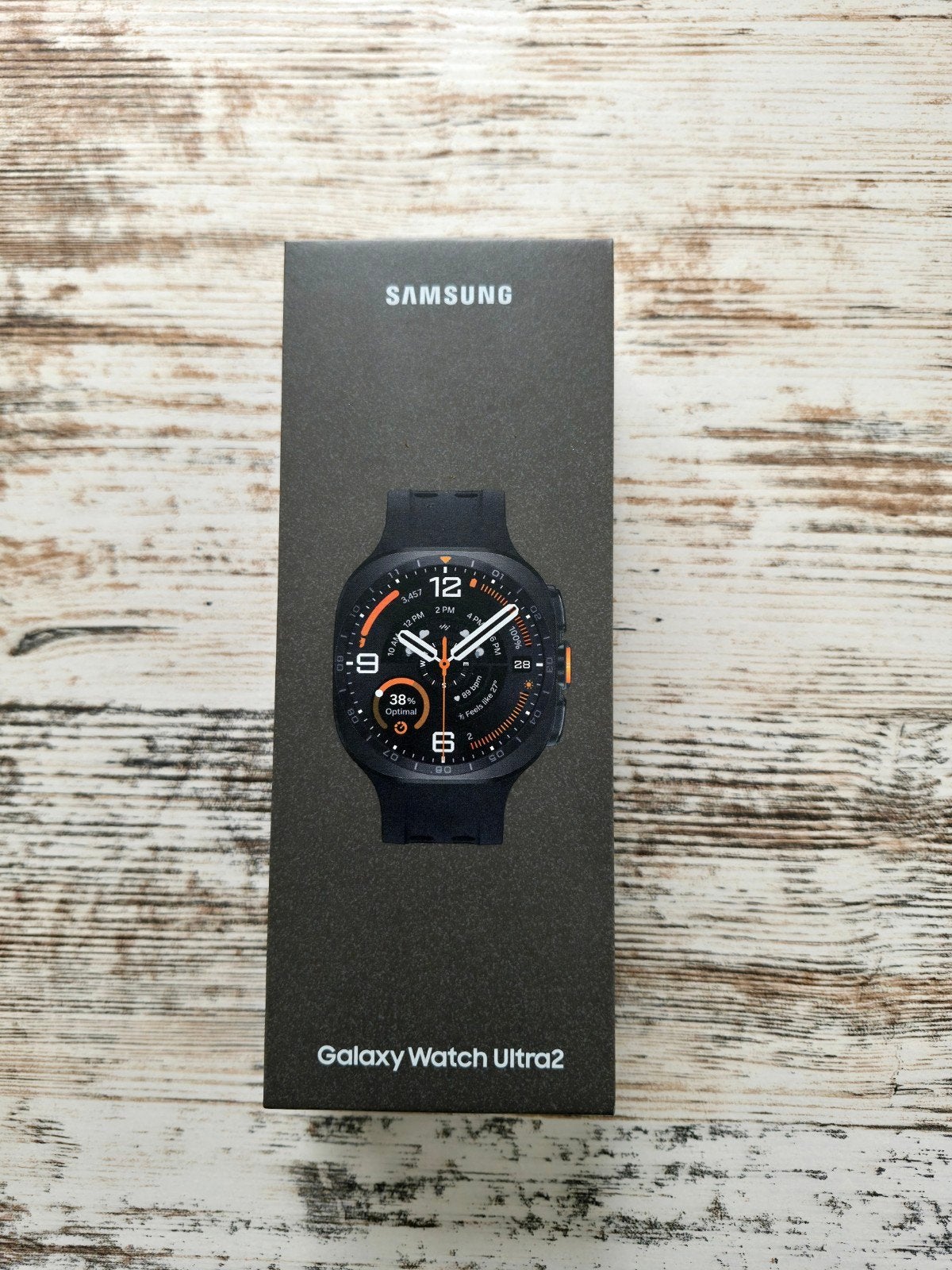 Galaxy watch ultra 2 gray ongeopend, Ophalen, Stappen, Nieuw, Waterdicht