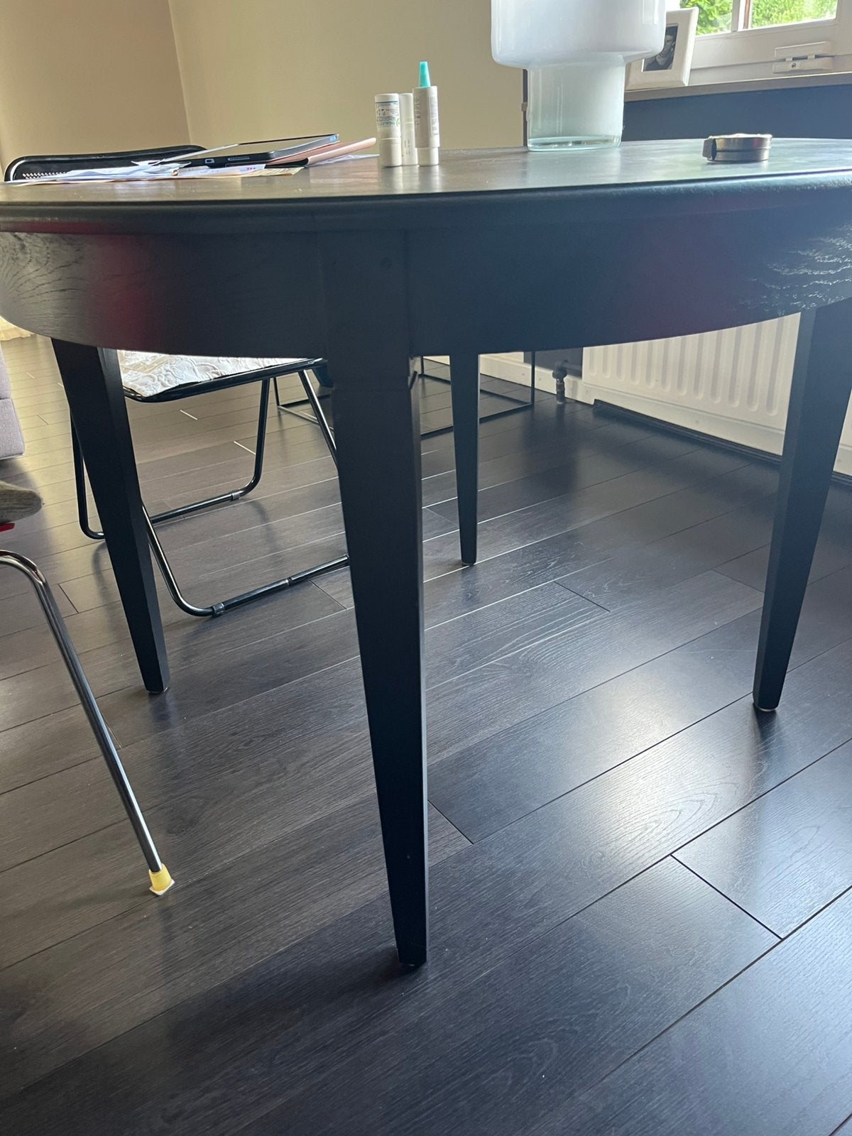 Table SAM, Huis en Inrichting, Tafels | Eettafels, Ophalen, Gebruikt, 100 tot 150 cm, Vier personen