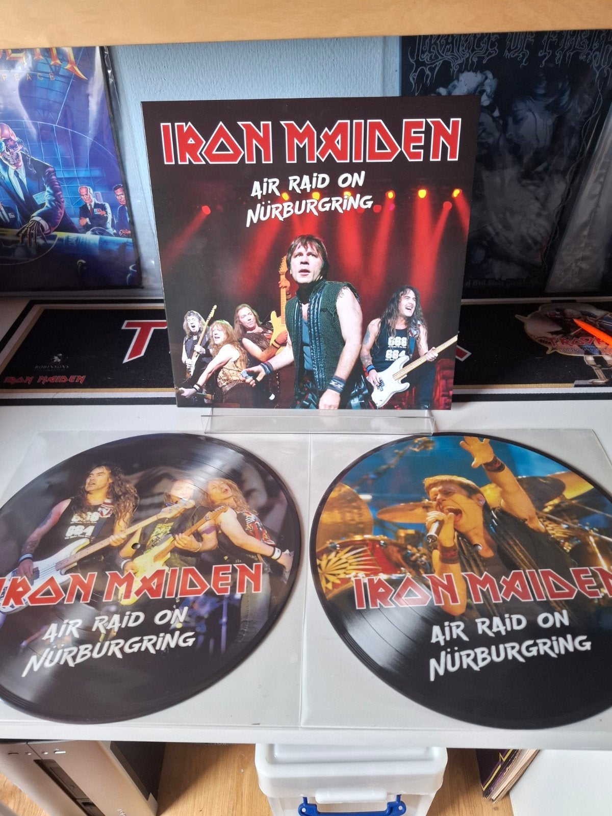 Iron maiden-Air Raid on Nürburgring, 12 pouces, Heavy metal, Enlèvement ou Envoi, Neuf, dans son emballage