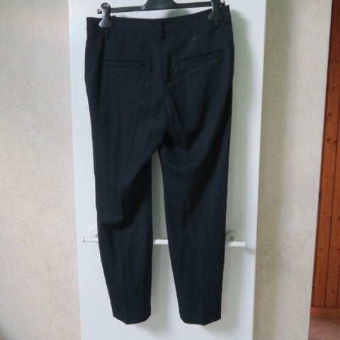 Broek blauw wol Brunello Cucinelli 38 (it 42), Maat 38/40 (M), Ophalen of Verzenden, Zo goed als nieuw, Lang
