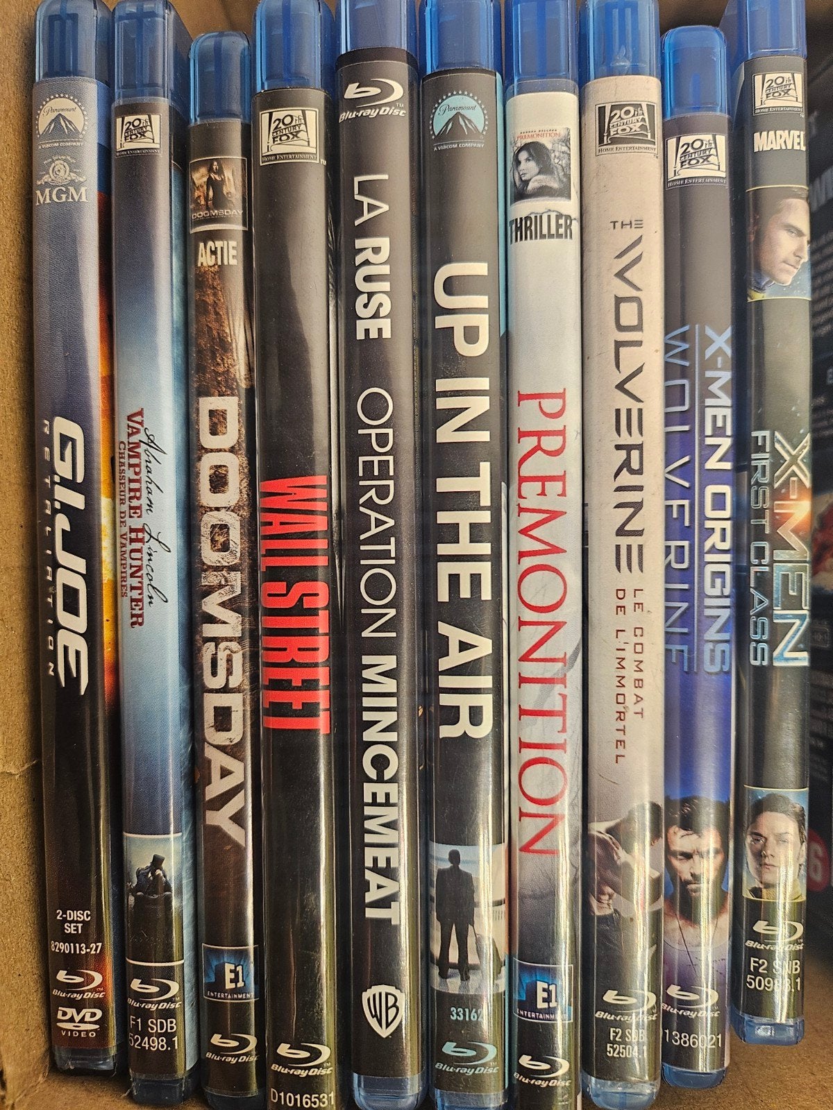 Lot goede actie blu ray films, Enlèvement ou Envoi, Action