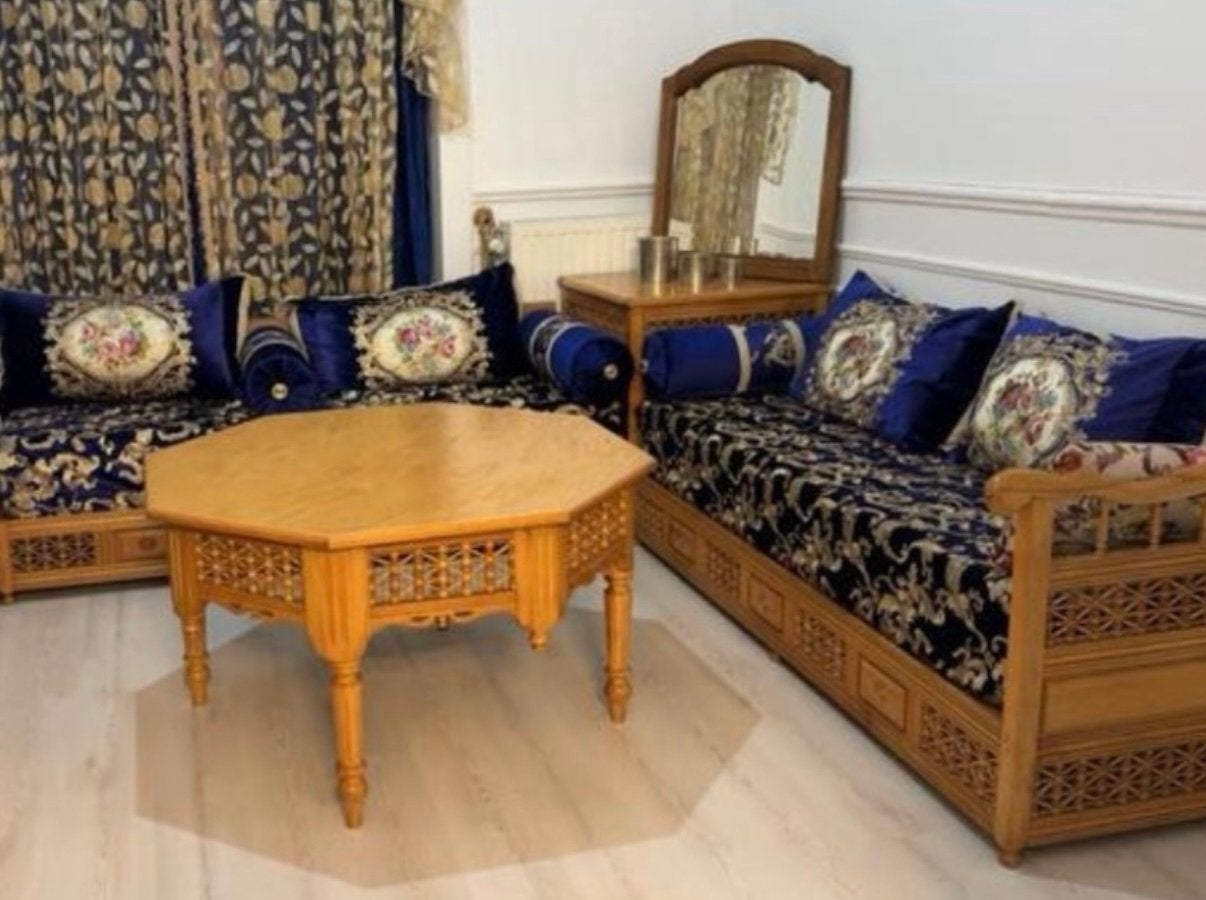 Seddari marocain en bois, Maison & Meubles, Enlèvement ou Envoi