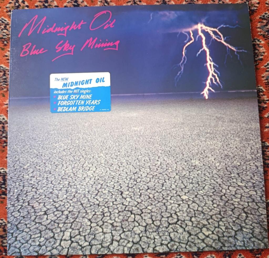 Midnight Oil – Blue Sky Mining vinyl LP, 1990 - 1999, Ophalen of Verzenden, Zo goed als nieuw, 12 inch