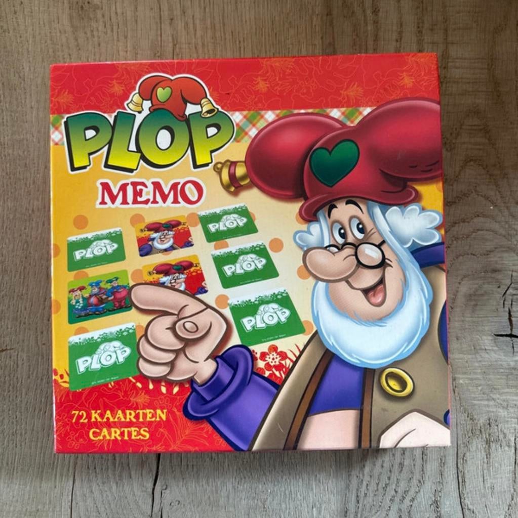 Plop memory spel, Trois ou quatre joueurs, Enlèvement ou Envoi, Comme neuf
