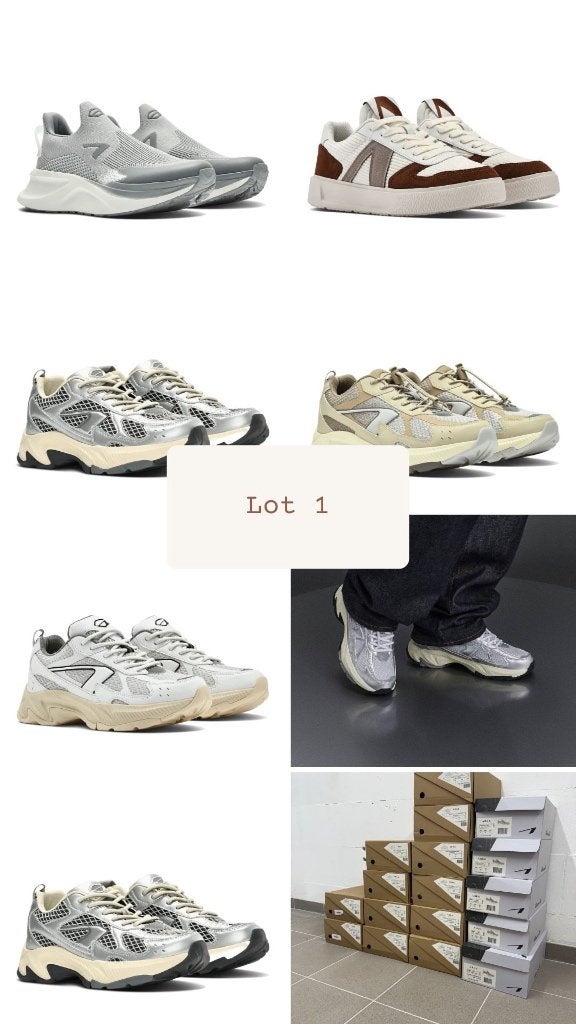 Set van 17 paar ARKK sneakers, nieuw met labels, Kleding | Dames, Ophalen, Nieuw, Wit