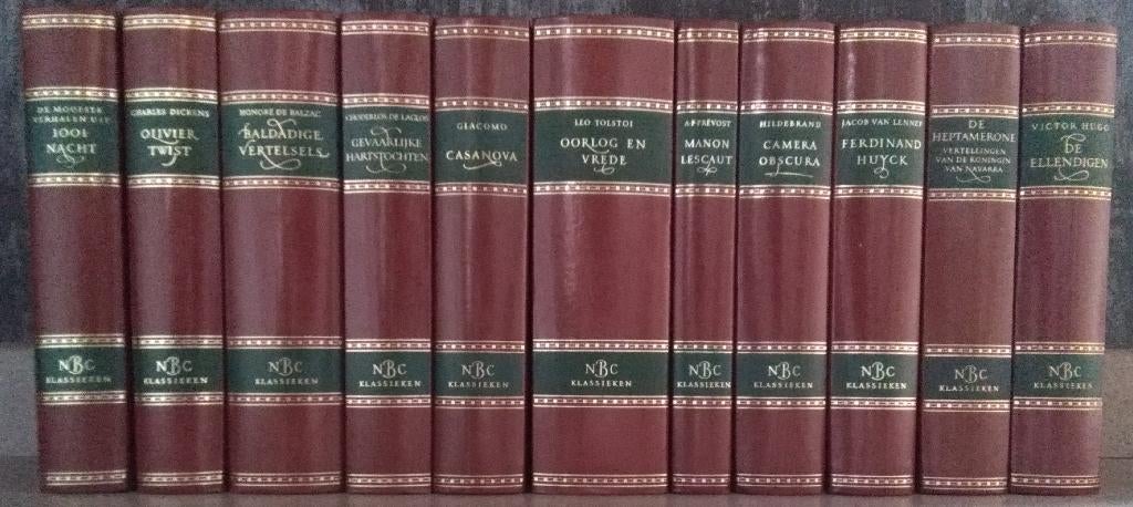 NBC Klassieken 11 delen, Boeken, Ophalen, Gelezen, Diverse