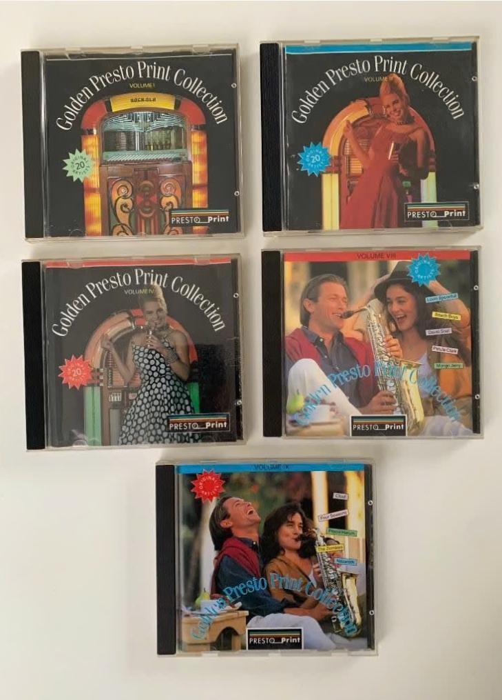 5 CD’s Golden Presto Collection, Ophalen of Verzenden, Gebruikt