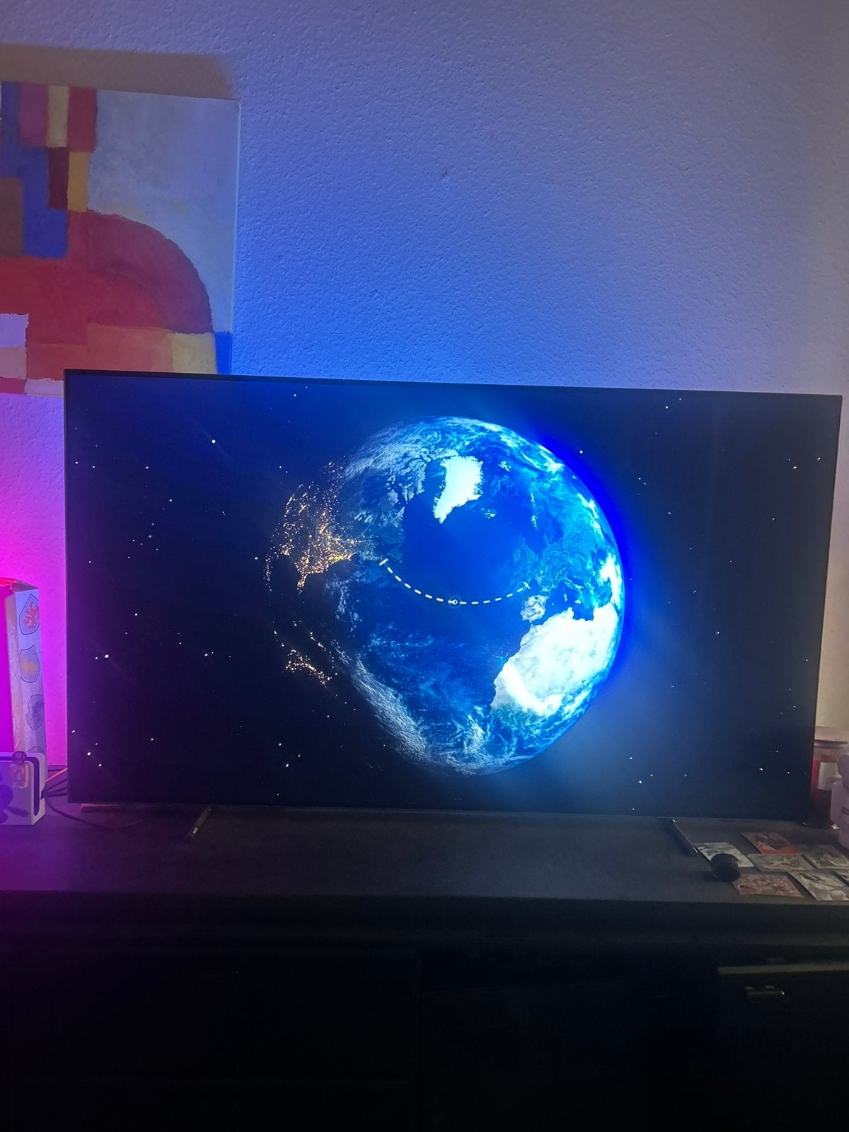phillips 55” OLED ambilight, Enlèvement, Comme neuf