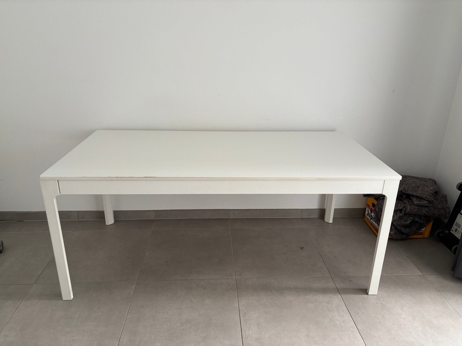 Table IKEA Ekedalen blanche, Ophalen, Zo goed als nieuw