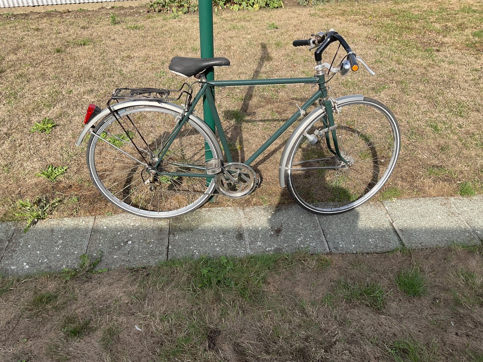 Rustieke mooie fiets  Groene  Leeuw Deinze, Fietsen en Brommers, Ophalen, Gebruikt
