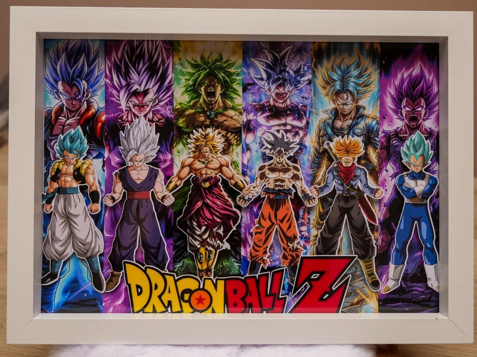 cadre 3d dragon ball z, Enlèvement ou Envoi