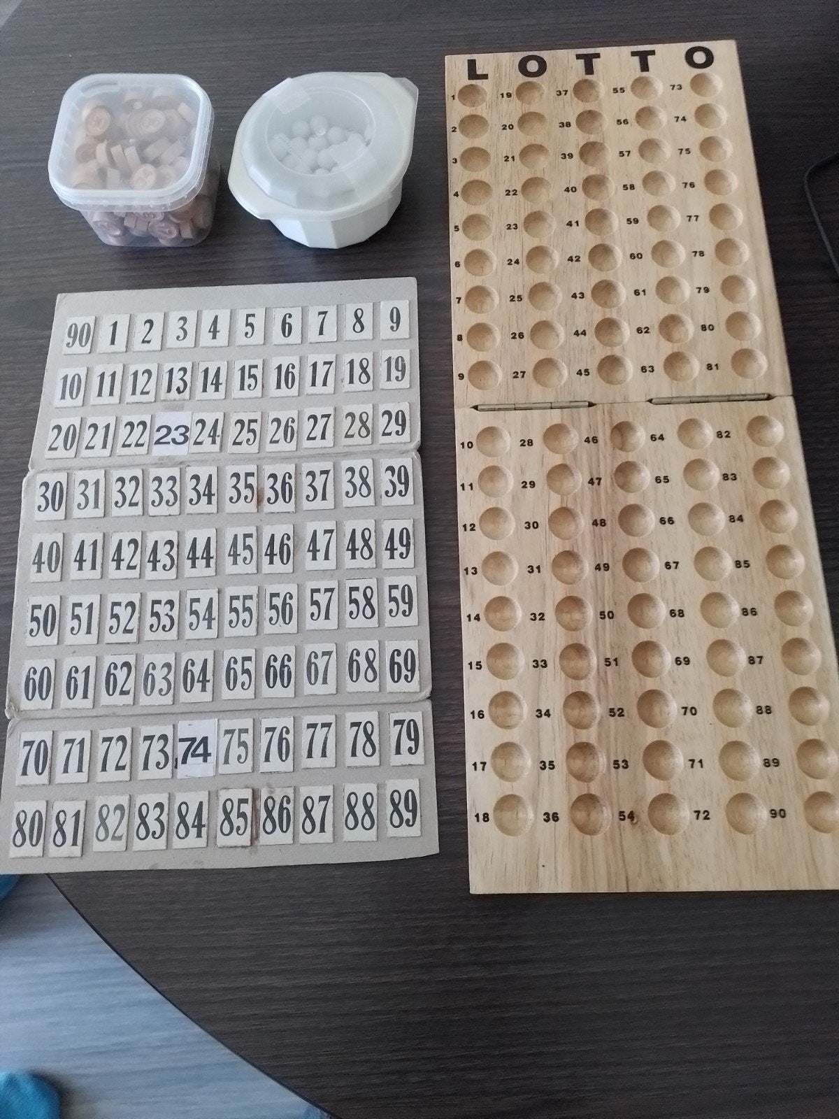 Lotto spel, Hobby en Vrije tijd, Gezelschapsspellen | Overige, Ophalen, Gebruikt