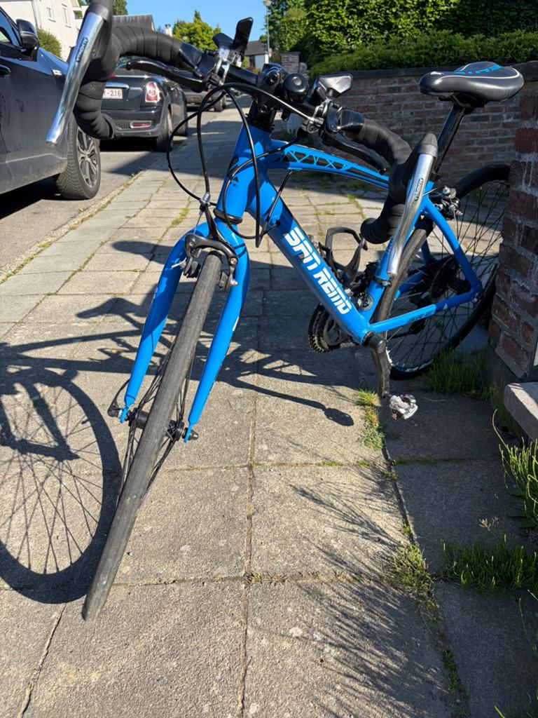 Koersfiets kinderen 24inch, Fietsen en Brommers, Ophalen, Zo goed als nieuw, Velgrem, 20 inch of meer