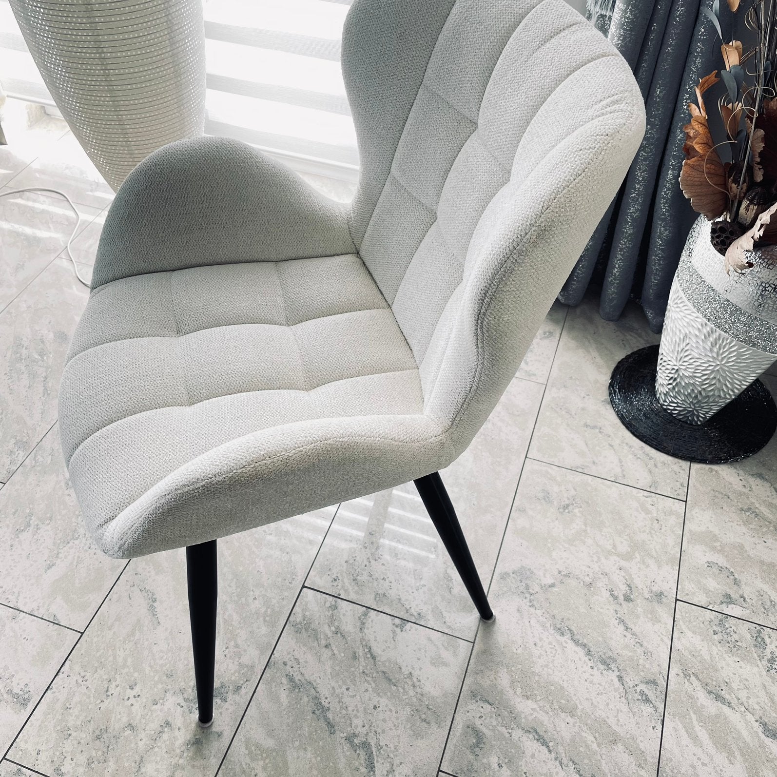 Chaise confortable boucles, Enlèvement, Comme neuf