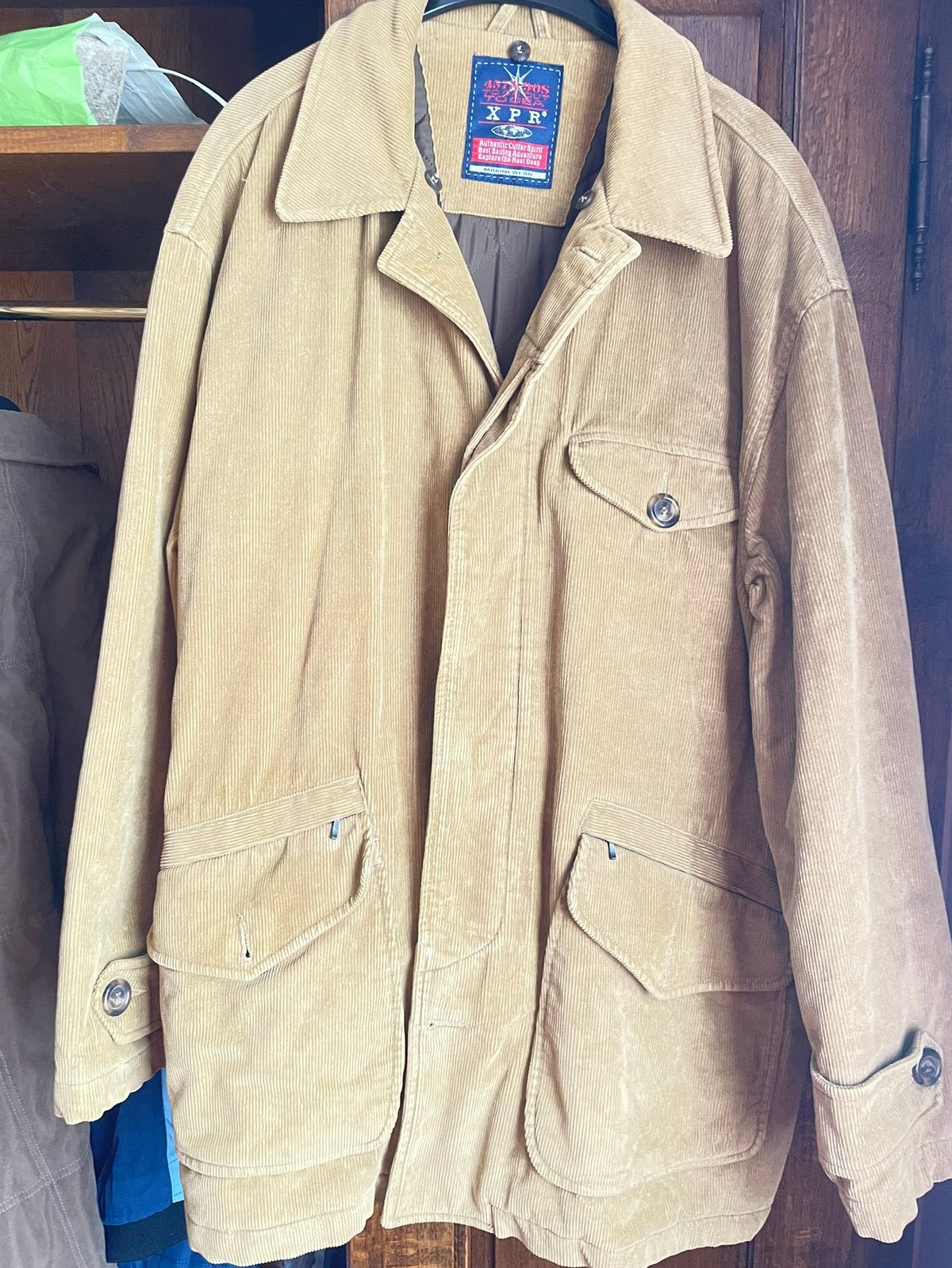 Mannen ja’s beige, Kleding | Heren, Ophalen, Gedragen, Maat 56/58 (XL), Beige