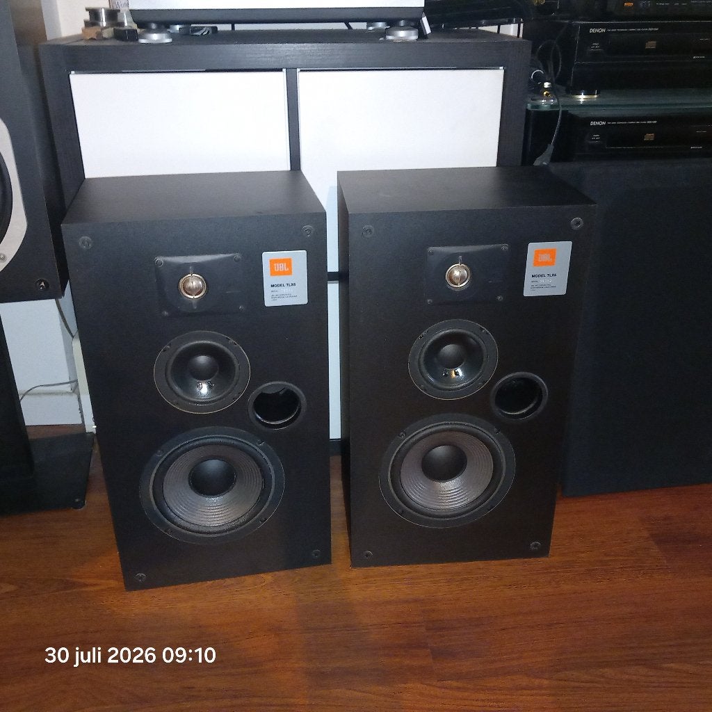 JBL TLX 6 - 8 Ohm - 91 Db - 125 Watt, Audio, Tv en Foto, Luidsprekerboxen, Ophalen, Stereo speakers, Gebruikt, 120 tot 150 watt
