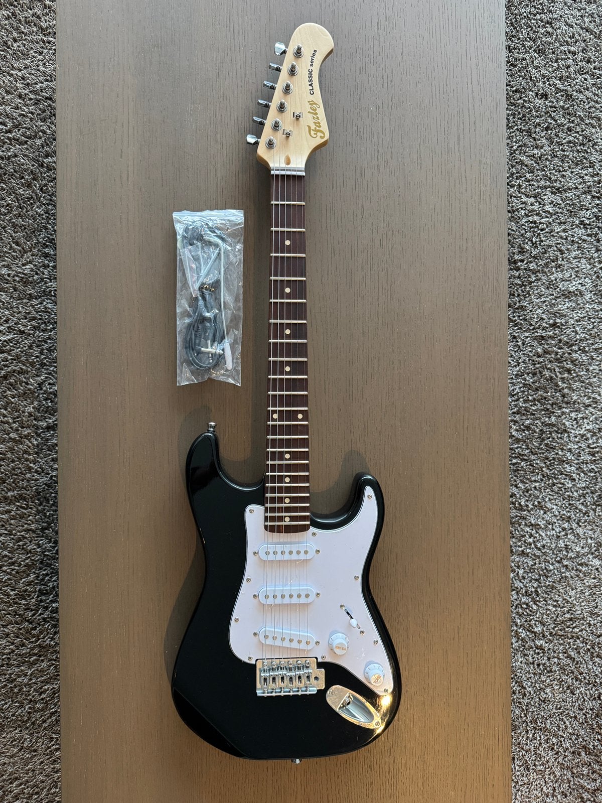 Guitare électrique Fazely 3/4 - neuf, Musique & Instruments, Enlèvement, Neuf, Autres marques