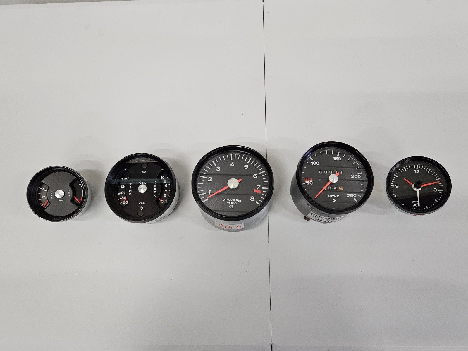 1 complete set wijzerplaten voor Porsche 911 Classic, Auto-onderdelen, Ophalen of Verzenden, Porsche
