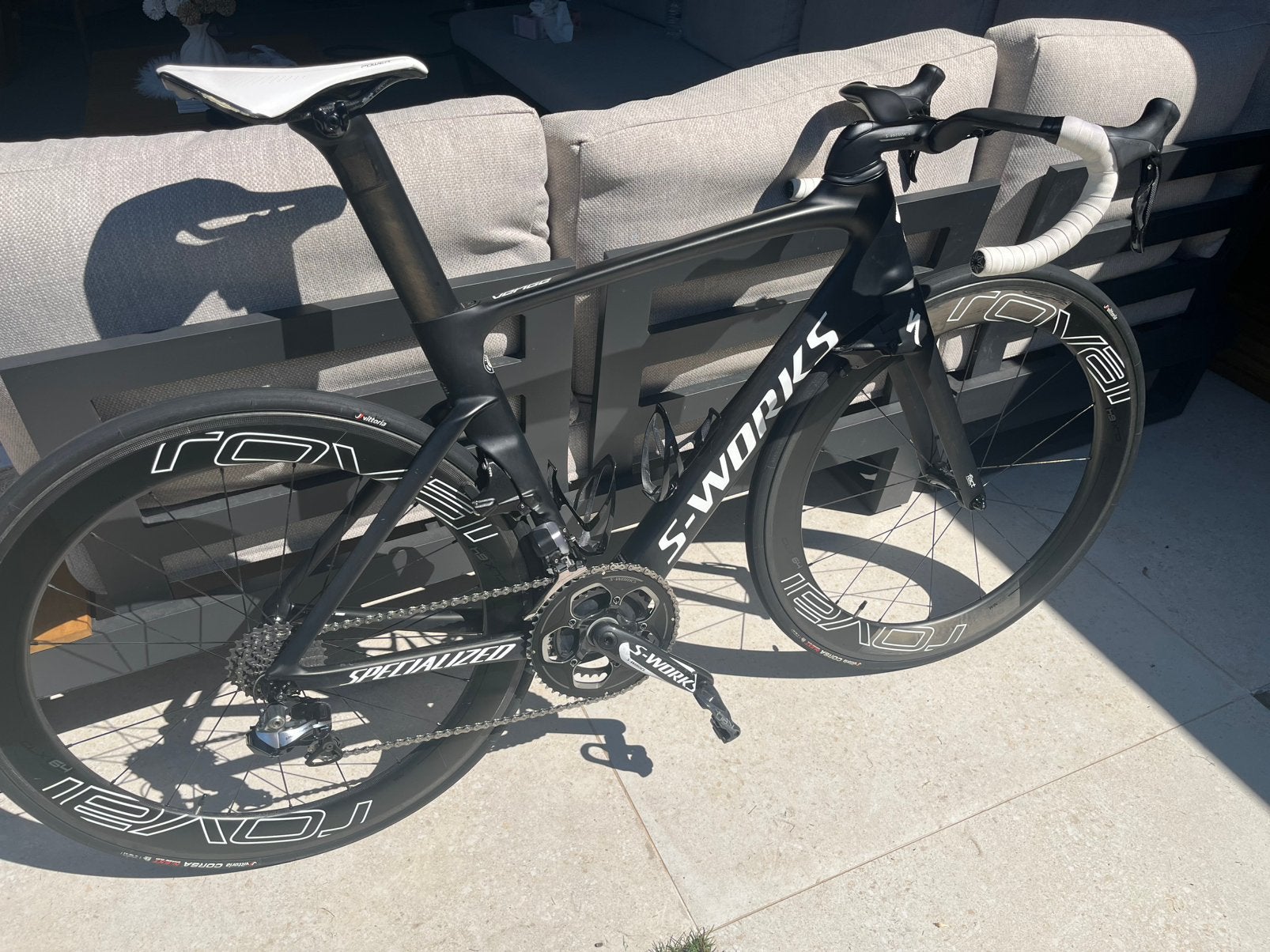 Sworks venge vias, Ophalen, Carbon