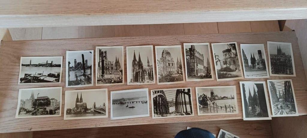 Keulen 1945 originele fotoset verwoestingen, Collections, Enlèvement ou Envoi, Autres, Photo ou Poster