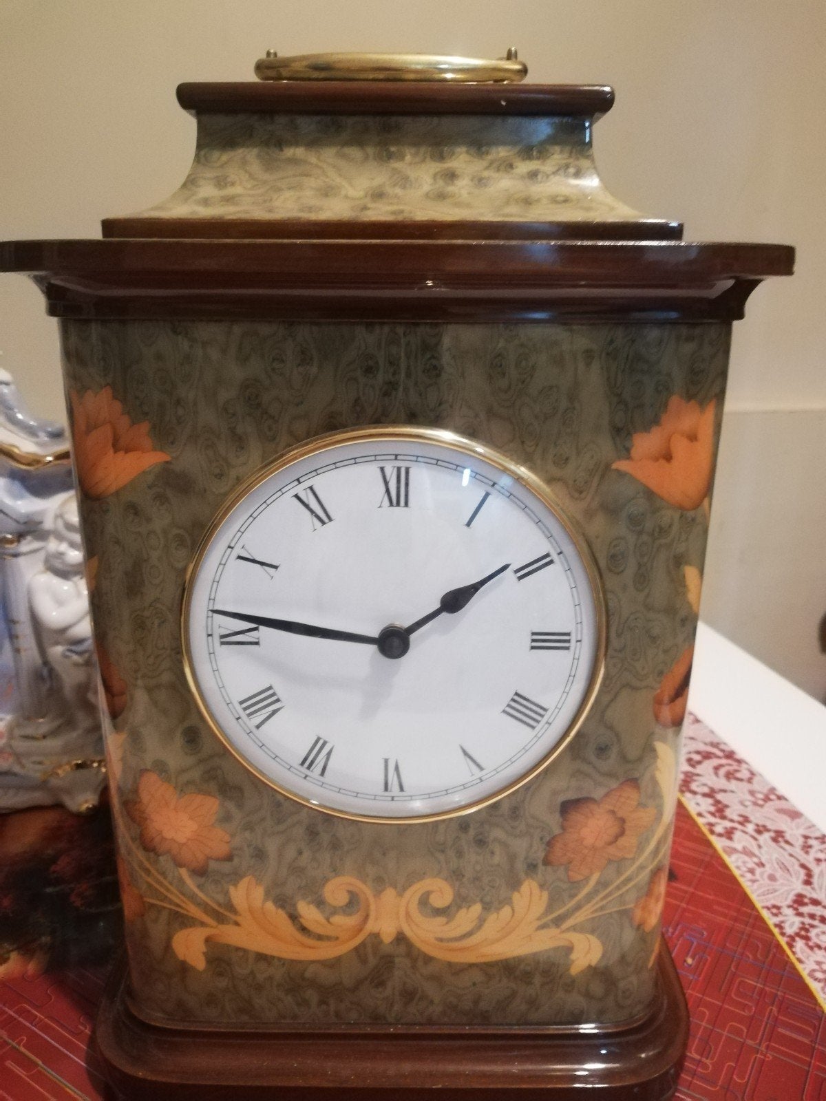 Pendule horloge vintage  chinoise, Antiquités & Art, Enlèvement ou Envoi