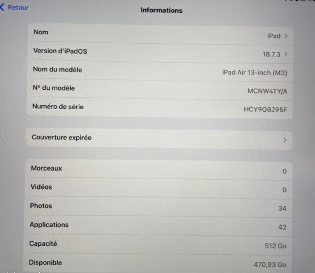Ipad Air M3 + Clavier, Informatique & Logiciels, Apple iPad Tablettes, Apple iPad Air, 13 pouces ou plus, Comme neuf, Enlèvement