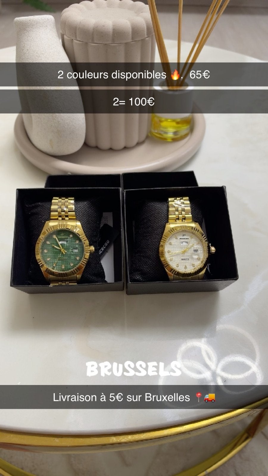 Montre pour homme, Enlèvement ou Envoi, Comme neuf