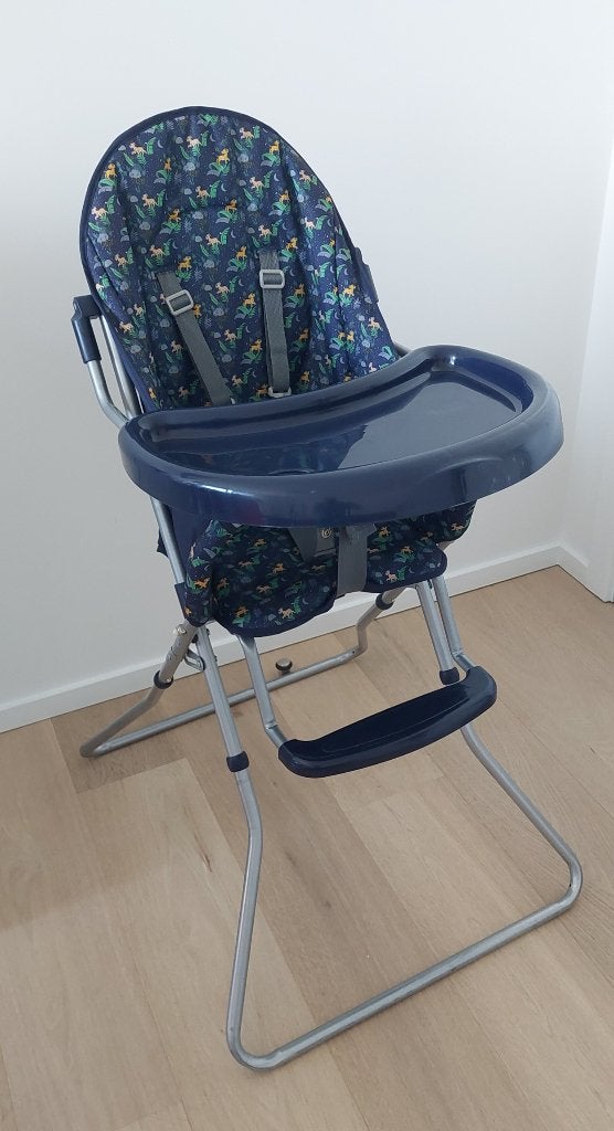 Chaise haute pliante, Ophalen, Nieuw, Inklapstoel, Gordel(s)