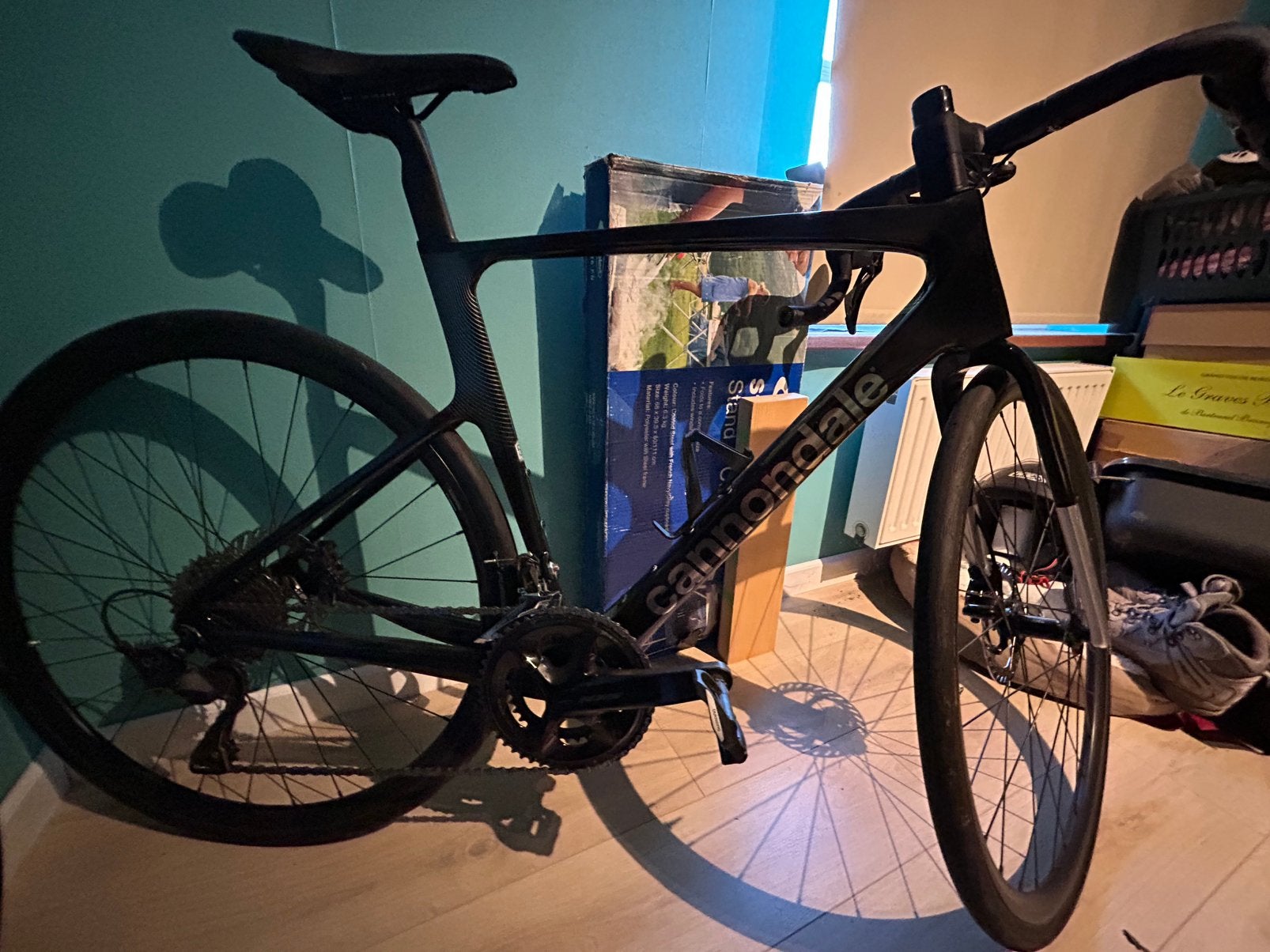 Cannondale supersix evo, Vélos & Vélomoteurs, Vélos | Vélos de course, Enlèvement, Utilisé, Carbone, Frein à disque