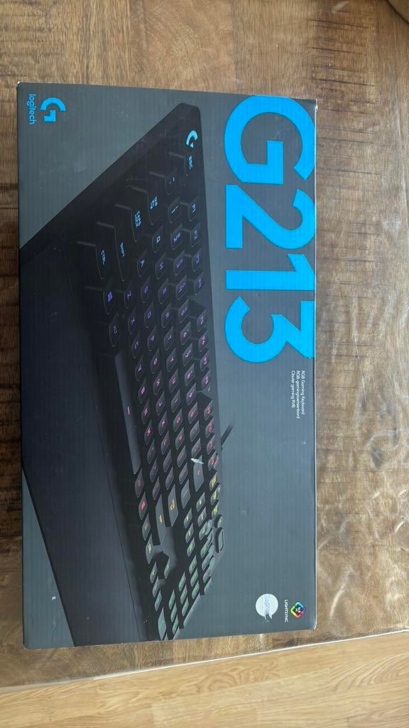 Logitech toetsenbord G213, Clavier gamer, Comme neuf, Enlèvement, Qwerty