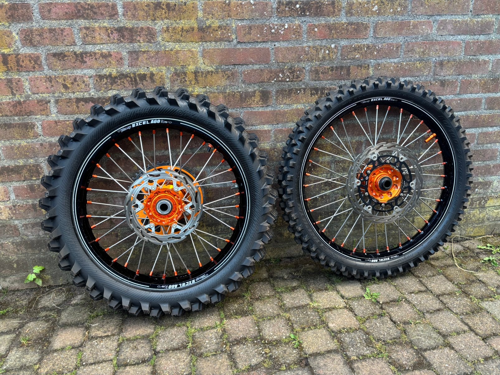 KTM Haan A60 wielenset - 21/19, Motoren, Ophalen