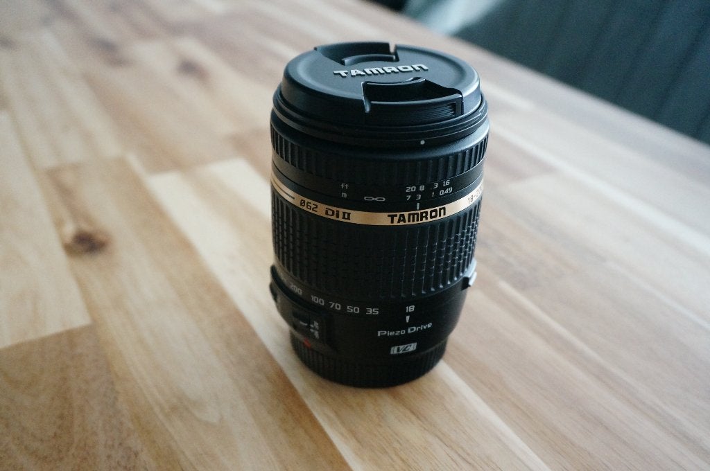 Tamron zoomlens 18-270mm VC Pzd EF(s) canon fitting, Audio, Tv en Foto, Gebruikt, 18 mm, Handmatige focus, Tamron