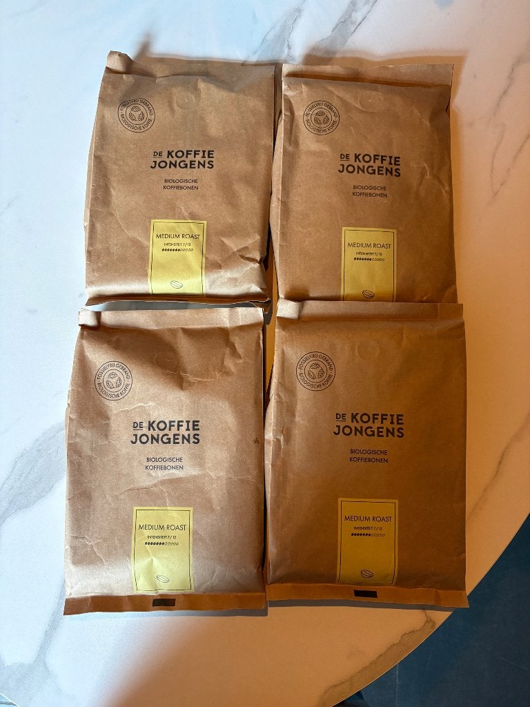 4 ongeopende koffiebonen, Diversen, Ophalen, Nieuw