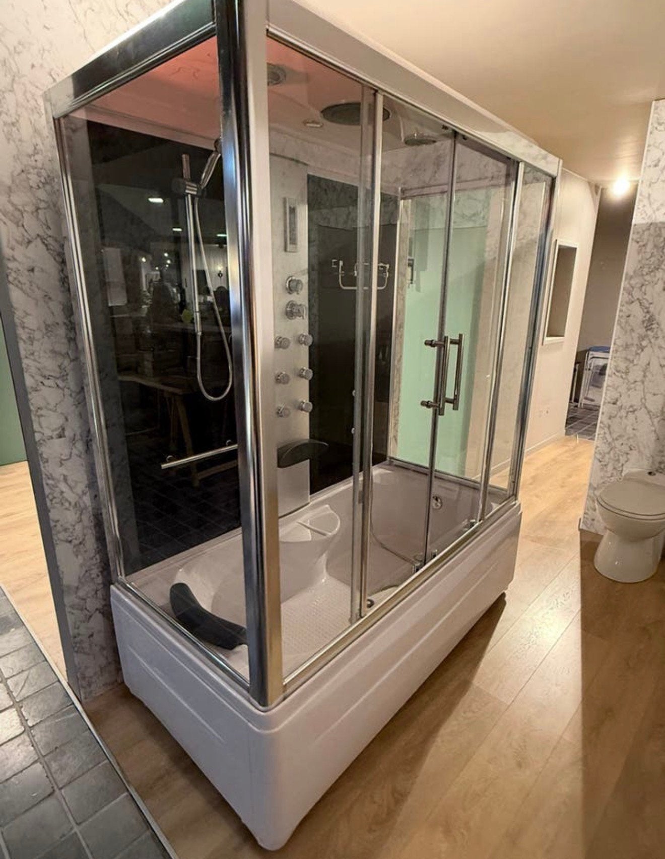 Baignoire et douche Paris, Maison & Meubles, Enlèvement, Neuf, Avec douche