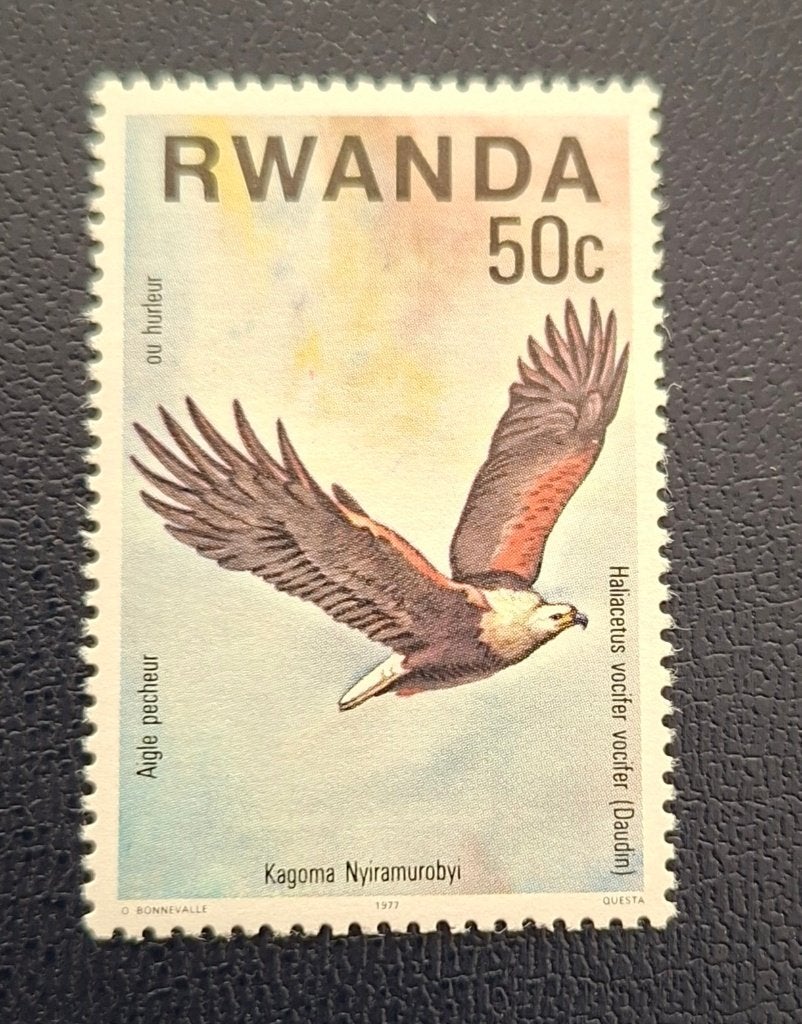 Postzegel Rwanda OBP 832**, Ophalen of Verzenden, Postfris