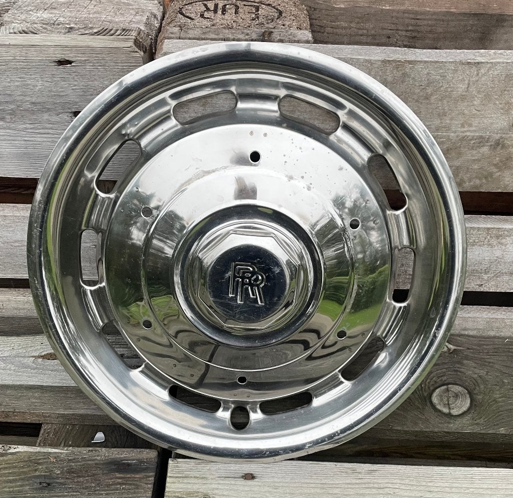 1953-1969 Rolls Royce silver shadow hubcap vintage original, Enlèvement ou Envoi, Utilisé