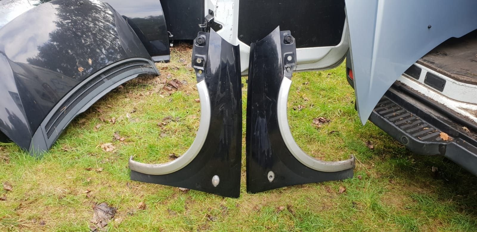 OPEL CORSA C VOORSCHERMEN LV+RV, Gebruikt, -, -, Ophalen of Verzenden