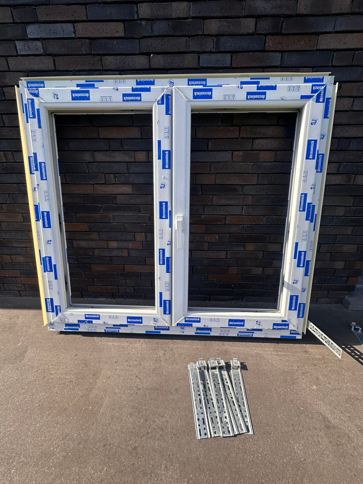 Pvc raam Deceuninck draai kip, Ophalen, Nieuw, Kunststof, Raamkozijn