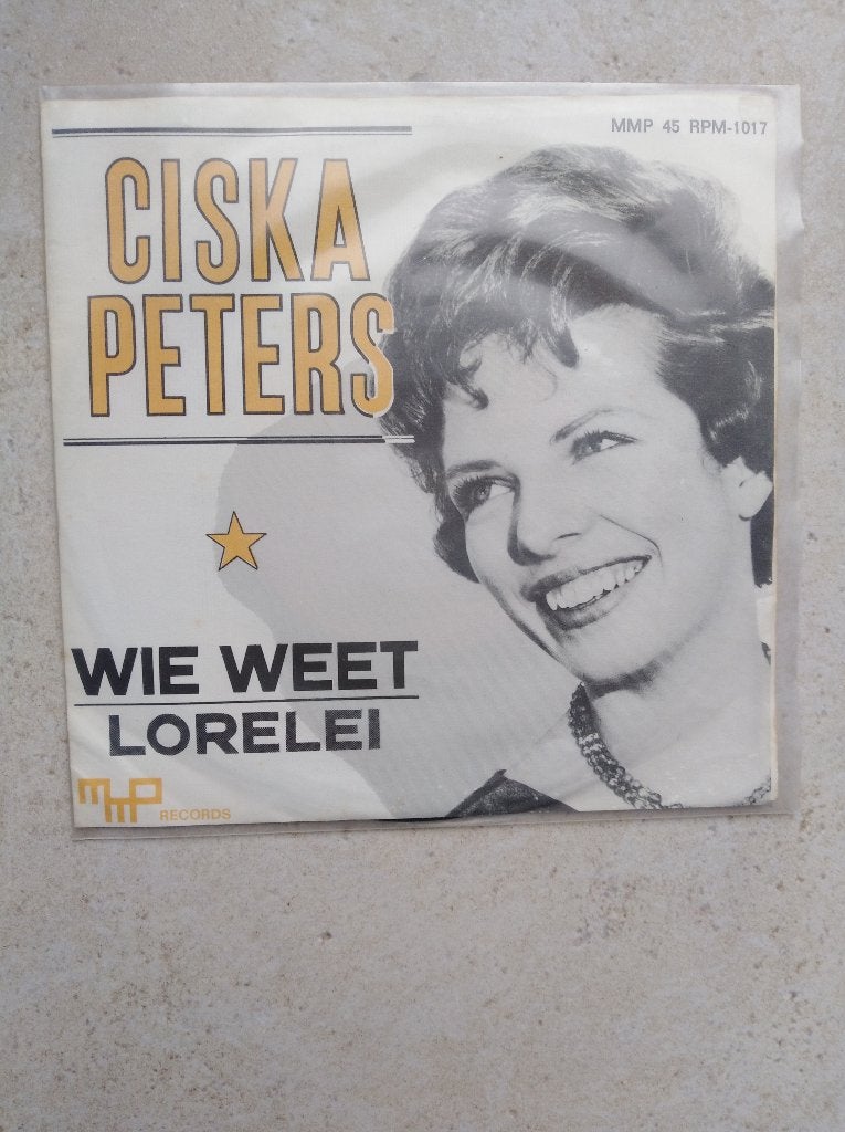 CISKA PETERS: "Wie weet", Cd's en Dvd's, Fotohoes, Ophalen of Verzenden