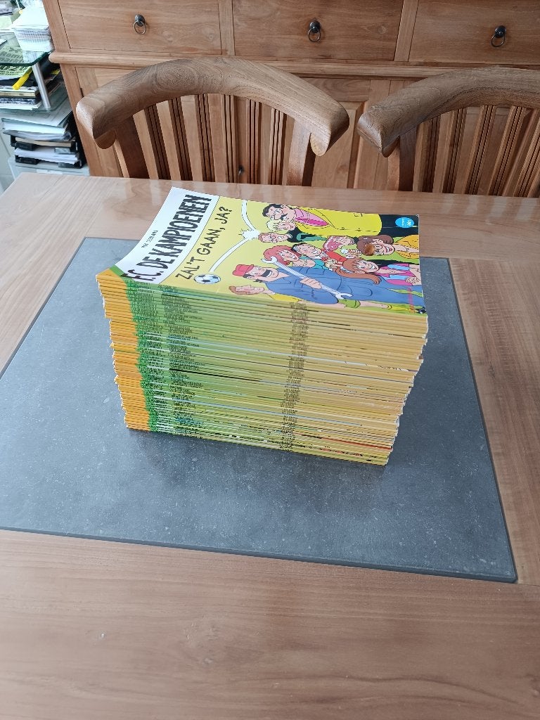 22 zeer mooie FC DE KAMPIOENEN strips, Meerdere stripboeken, Ophalen of Verzenden, Zo goed als nieuw